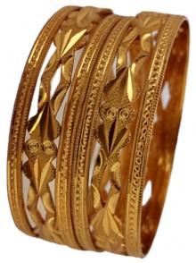 Gold Plated Bangles